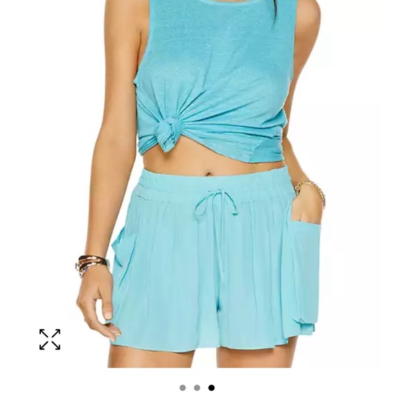 Ramy Brook Austin Short in Ivory - Picture 4 of 5